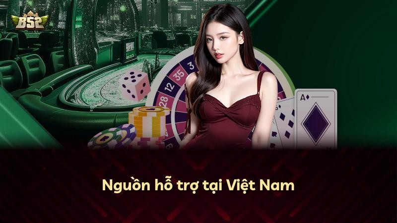 Nguồn hỗ trợ tại Việt Nam